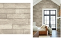 Brewster Home Fashions Weathered Nailhead Plank Wallpaper - 396" x 20.5" x 0.025"